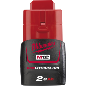 Batteri Milwaukee 12V 2,0Ah M12 B2