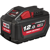 Batteri Milwaukee 18V/12Ah High Output Li-ion M18 HB12